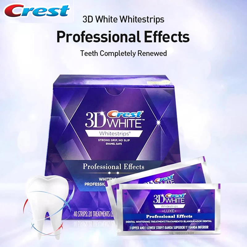 Whitening Strip 3D - Набор отбеливающих полосок Crest Professional Effects