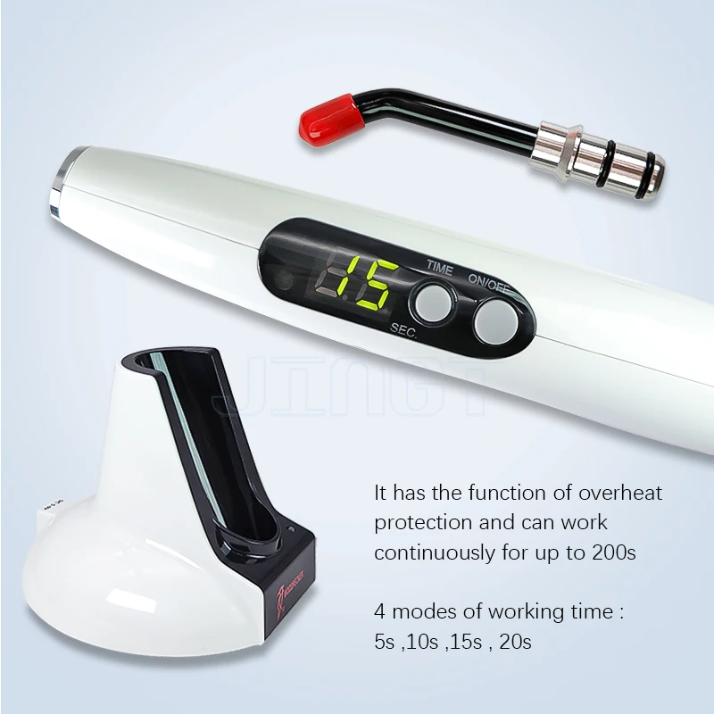 Teeth Whitening Kit With Light - Стоматологическая лампа для отверждения дятел LED