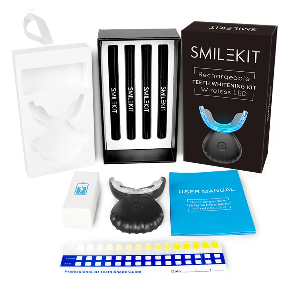 Teeth Whitening Laser - Набор для отбеливания зубов, мини 16