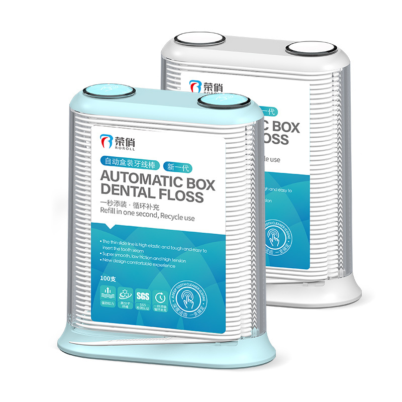 Dental Floss Picks - Диспенсер для зубной нити, автоматический всплывающий