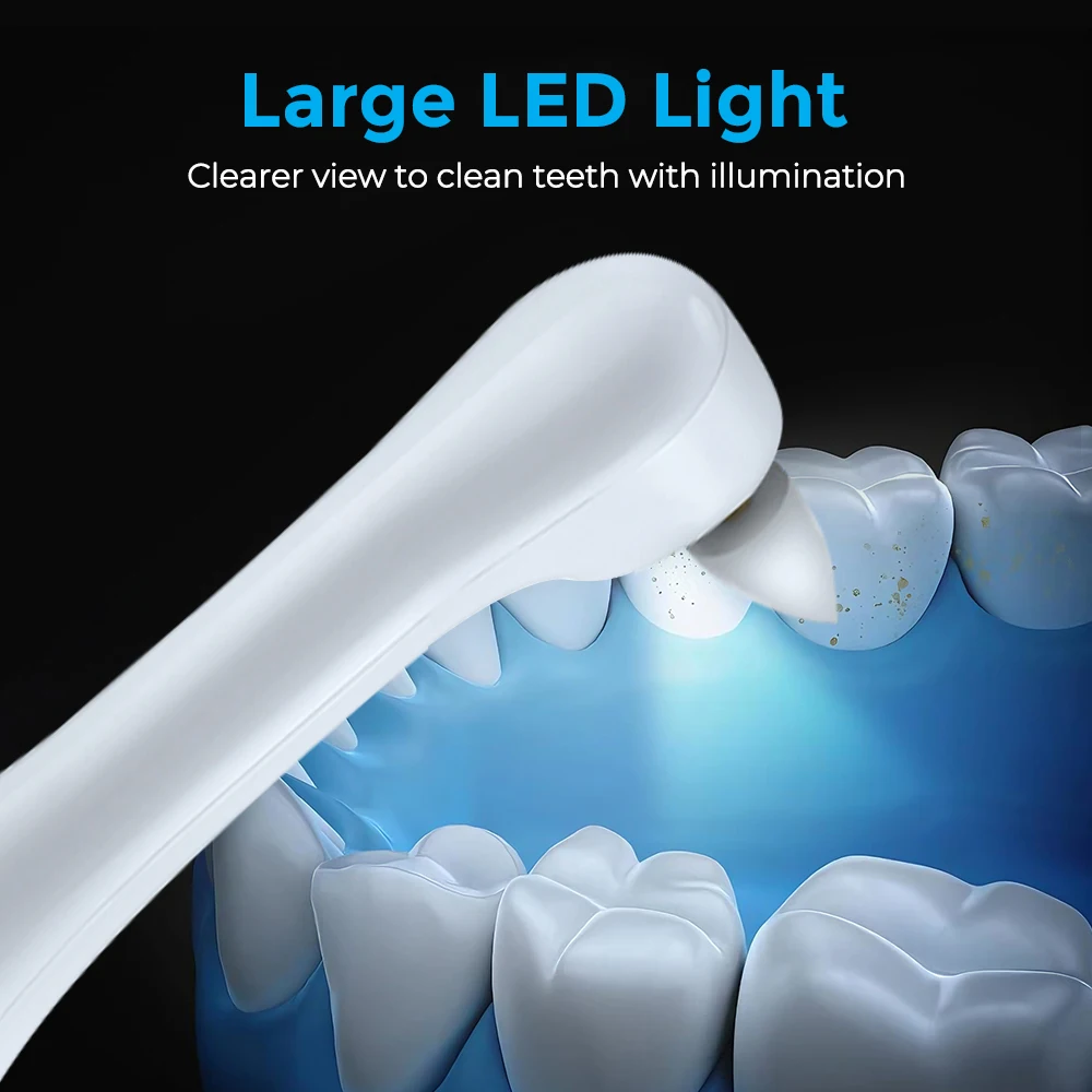 Электрический полировщик зубов – обзор и цена Teeth Whitening Kit With Light