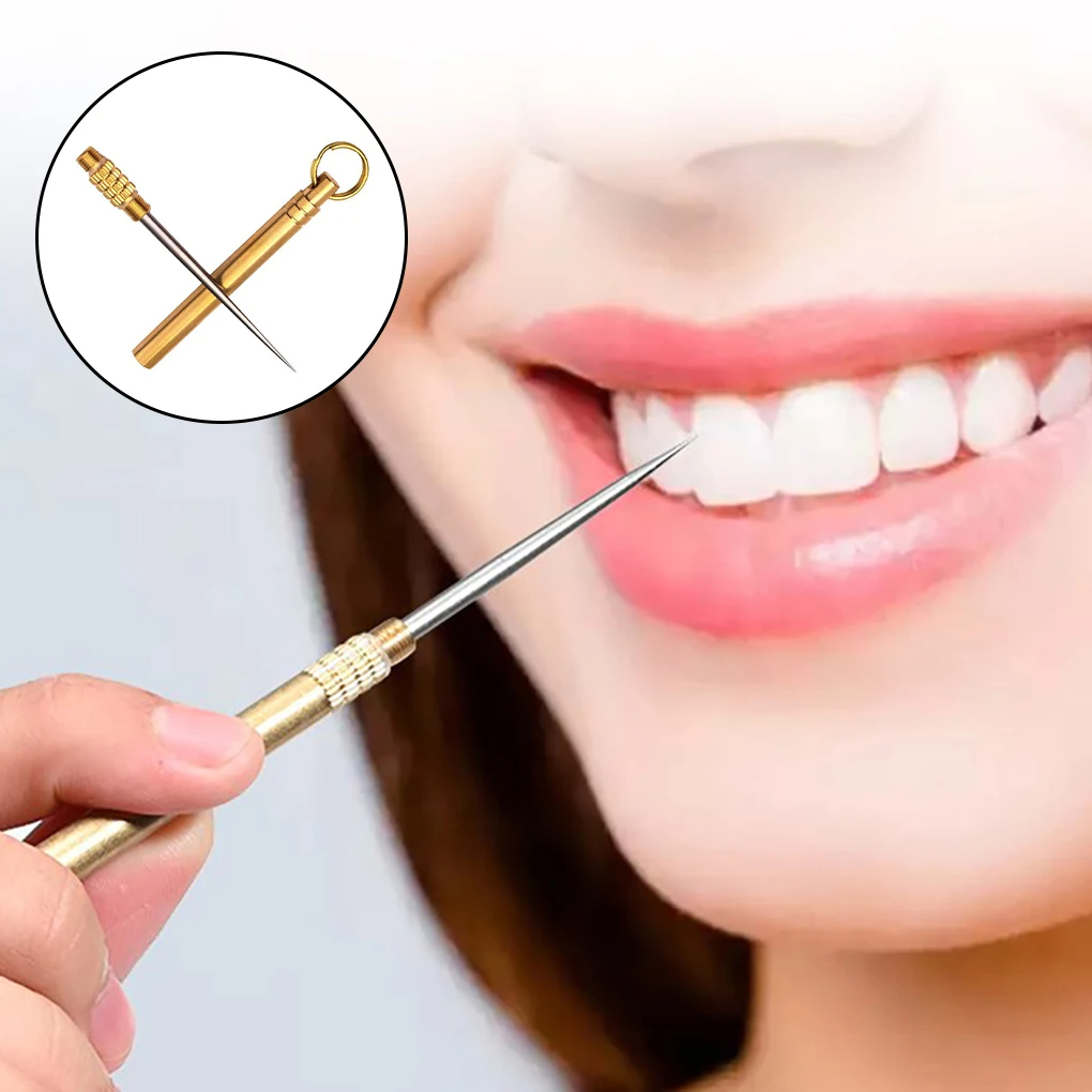 Титановая уличная портативная  – обзор и цена Dental Floss Picks