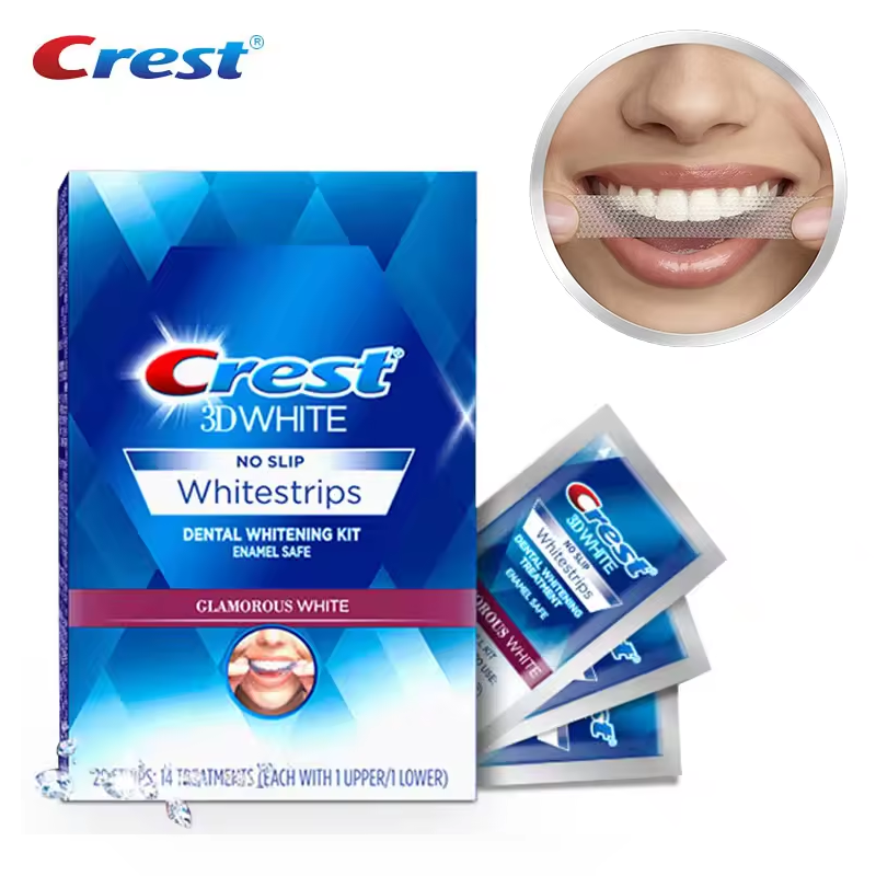 Отбеливающие полоски Crest 3D  – обзор и цена Whitening Strip 3D