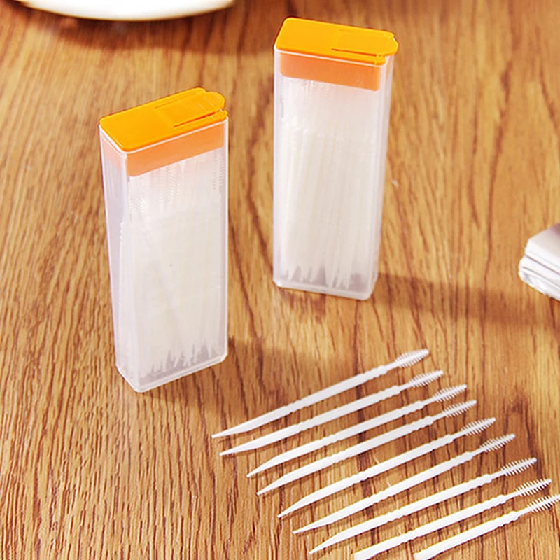 50 шт./кор., одноразовые пласт – обзор и цена Dental Floss Picks