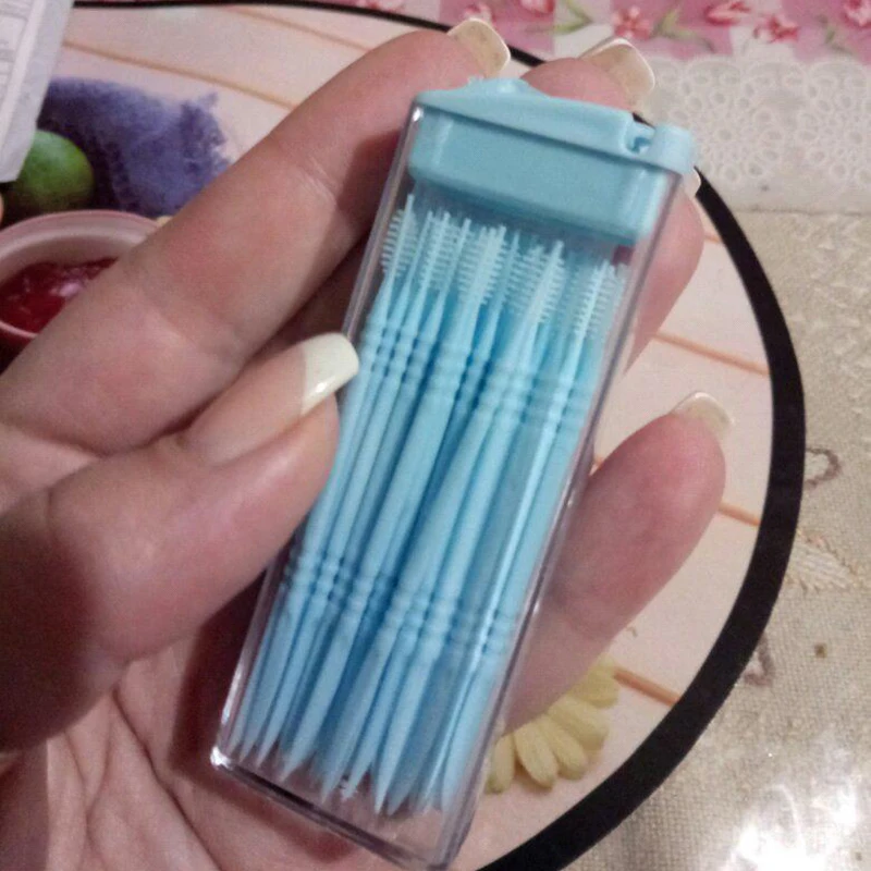 50 шт./кор., одноразовые пласт – обзор и цена Dental Floss Picks