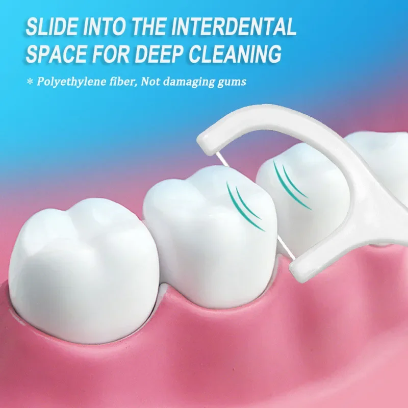 150 шт., зубная нить, зубочист – обзор и цена Dental Floss Picks