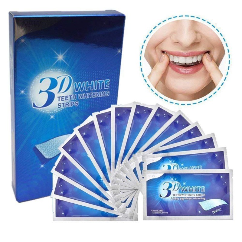 7 пар полосок для осветления з – обзор и цена Whitening Strip 3D