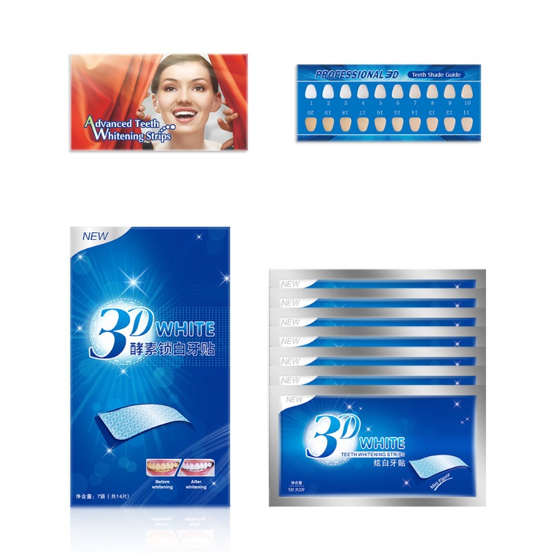 7 пар полосок для осветления з – обзор и цена Whitening Strip 3D