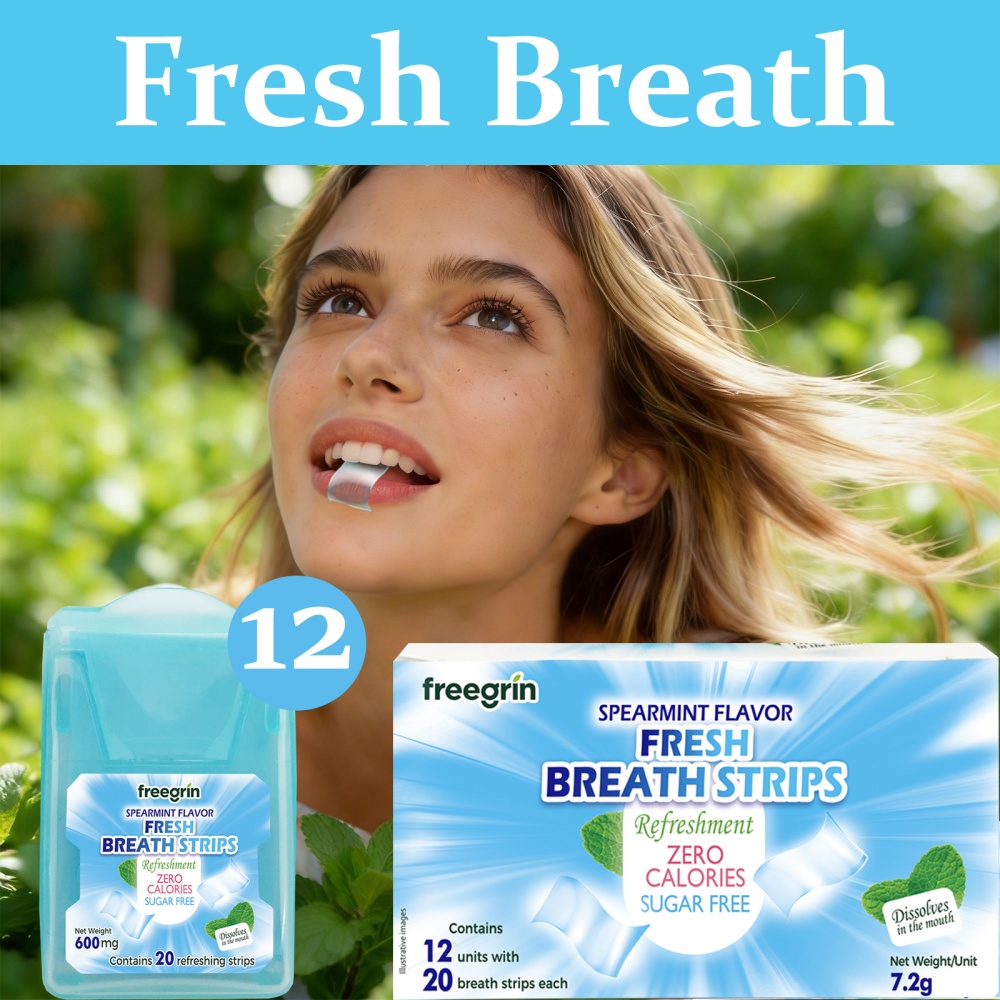 Полоски для свежего дыхания FR – обзор и цена Teeth Whitening Fast