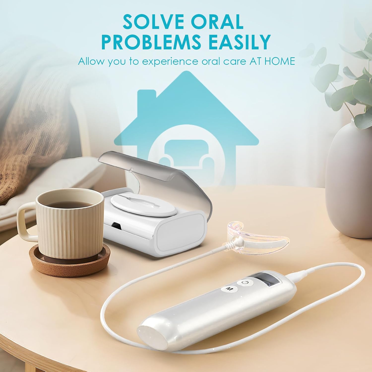 Ускоритель отбеливания зубов с – обзор и цена Teeth Whitening Kit With Light