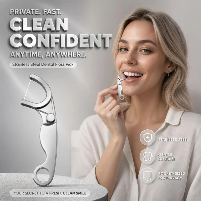 Многоразовые зубочистки из нер – обзор и цена Dental Floss Picks