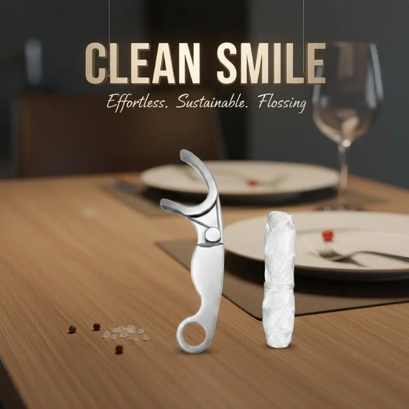 Многоразовые зубочистки из нер – обзор и цена Dental Floss Picks