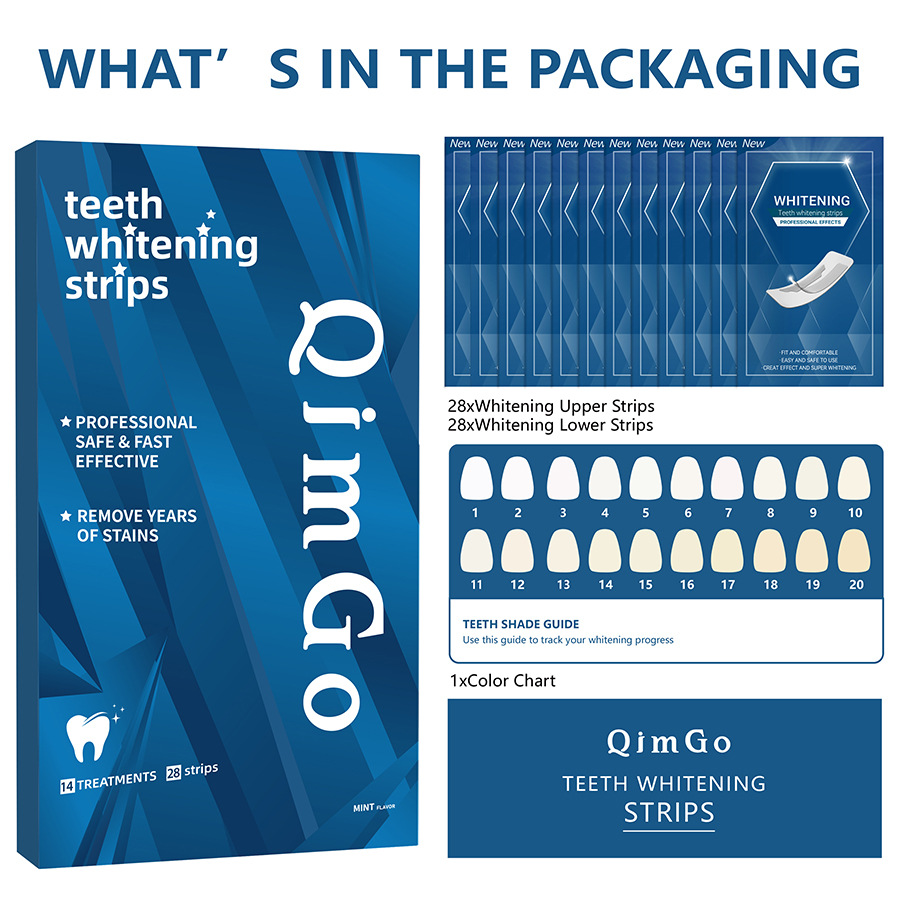 3D-полоски для отбеливания зуб – обзор и цена Whitening Strip 3D