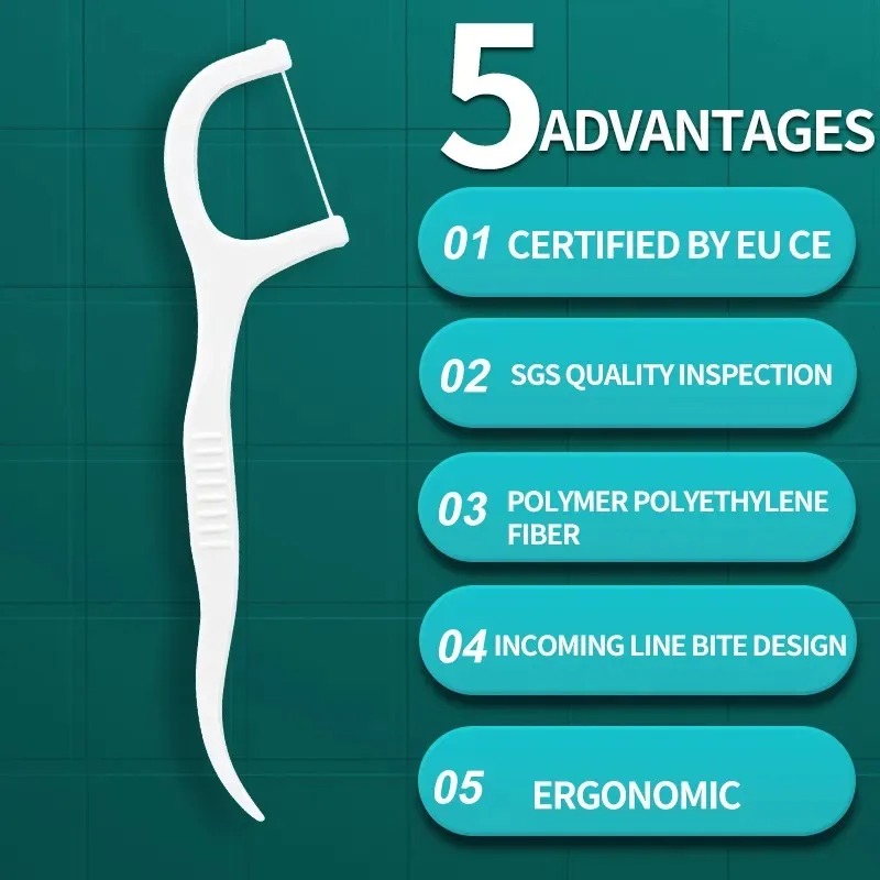 300 шт., зубная нить в мешках, – обзор и цена Dental Floss Picks