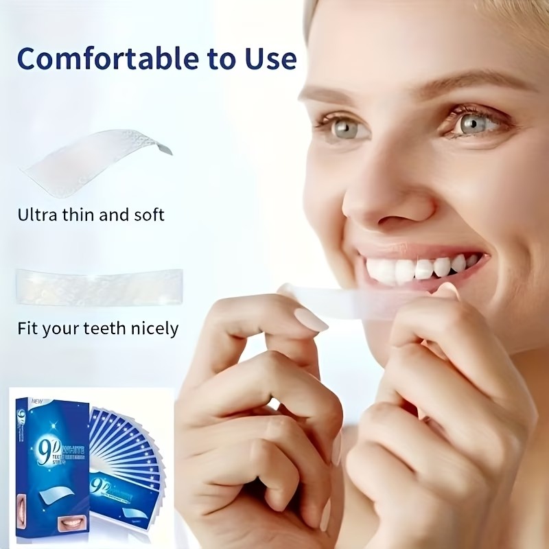 Новые полоски для отбеливания  – обзор и цена Whitening Strip 3D