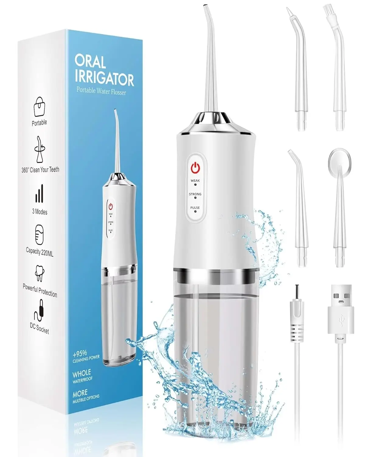 Ирригатор для полости рта, пор – обзор и цена Teeth Whitening Tips