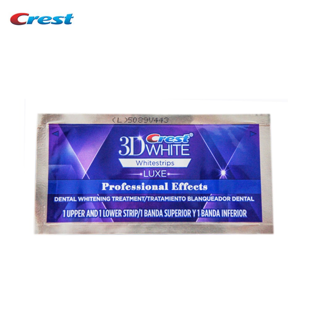 Оригинальные полоски Crest 3D  – обзор и цена Whitening Strip 3D