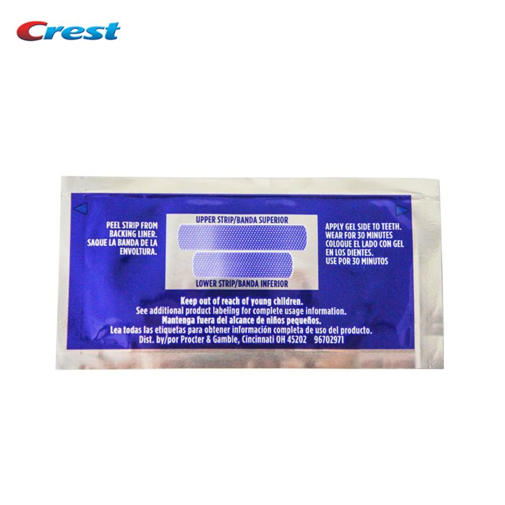 Оригинальные полоски Crest 3D  – обзор и цена Whitening Strip 3D