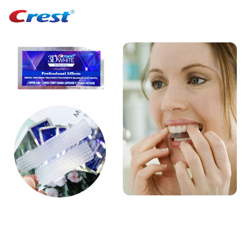 Оригинальные полоски Crest 3D  – обзор и цена Whitening Strip 3D